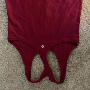 Lululemon racerback tank-pink